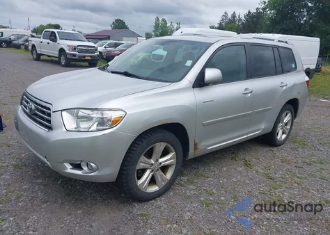 2010 Toyota Highlander Limited V6 z USA, uszkodzony, nr VIN 5TDDK3EH6AS025205